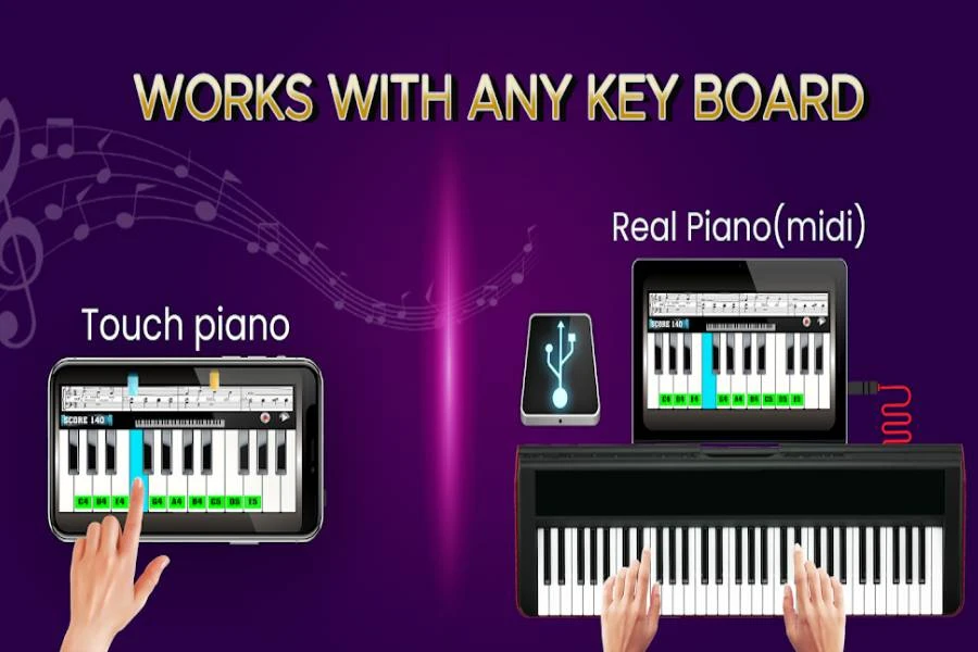 اپلیکیشن Real Piano