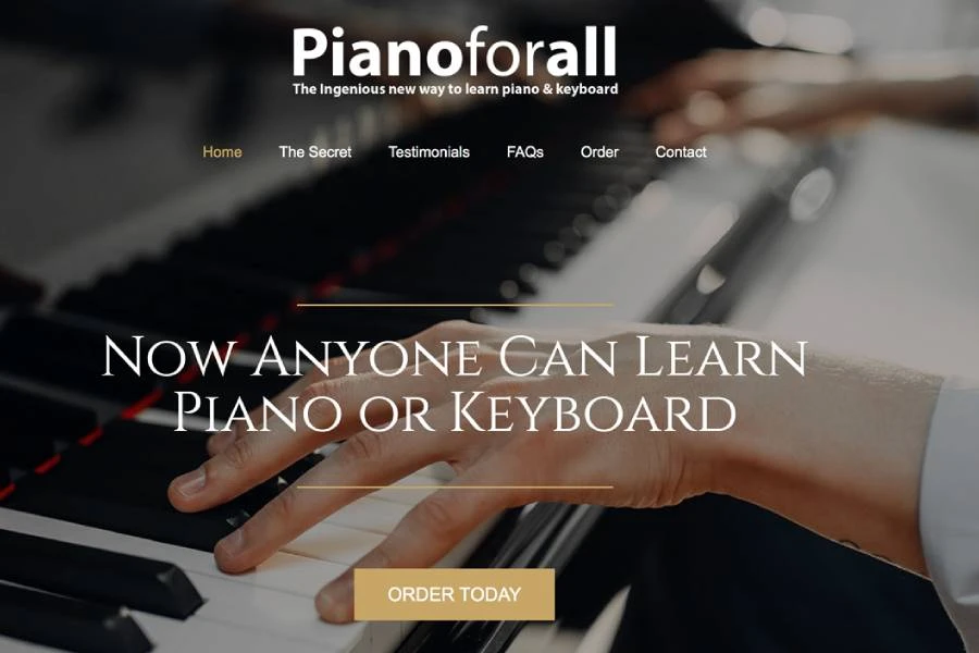 سایت Pianoforall