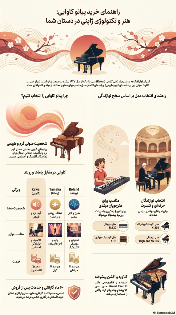 خرید پیانو کاوایی