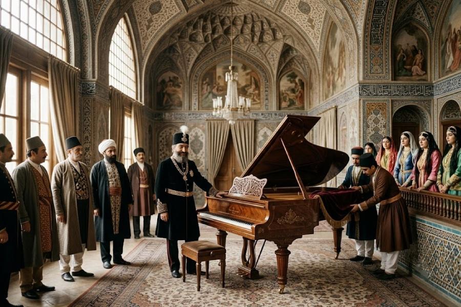 تاریخچه پیانو در ایران